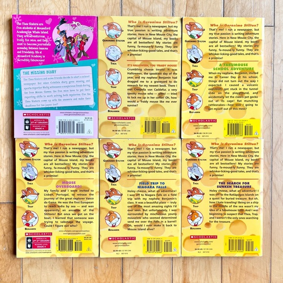 Geronimo Stilton Scholastic Books Lot Bundle - Picture 5 of 7